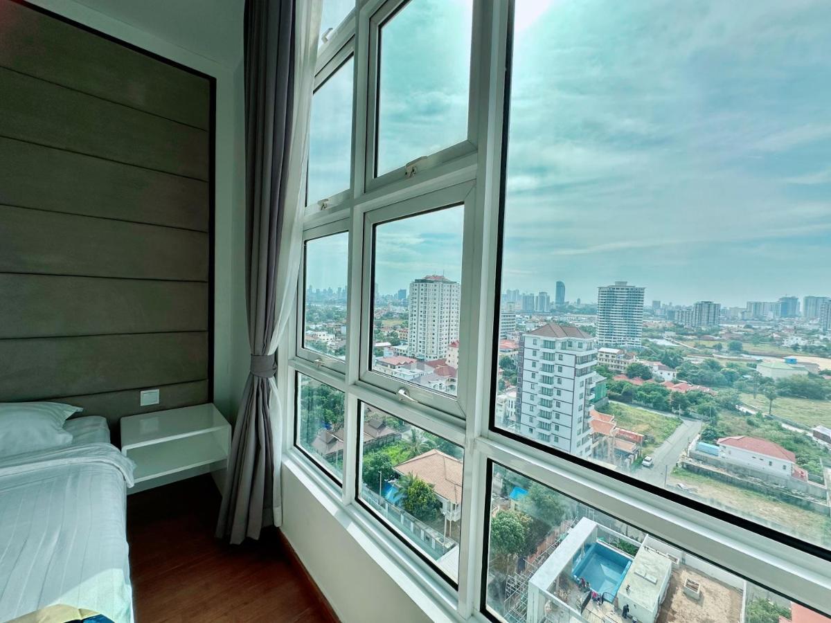 Infinity 28 Hotel And Residence Phnom Penh Exterior foto